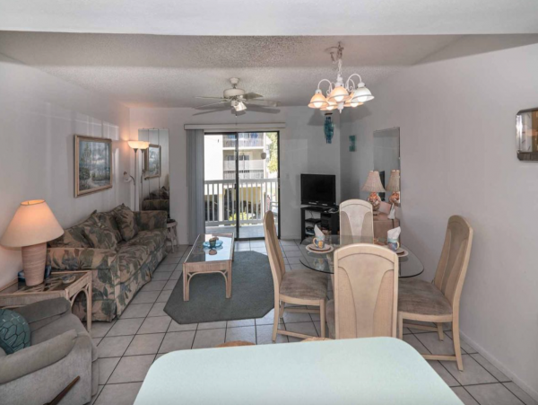 Value Two Bedroom Rental Only One Block to the Beach